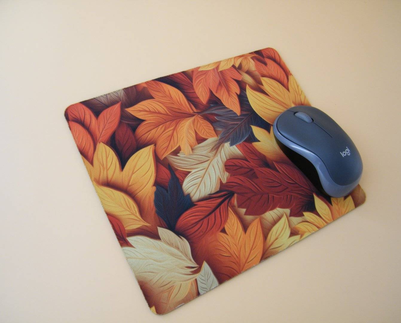 Mousepad personalizat cu poza si mesaj, 22 x 18 cm