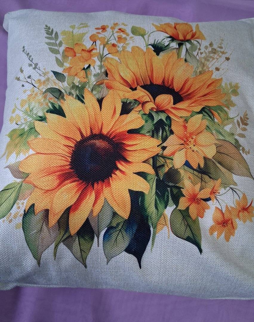 Perna Decorativa Personalizata Imitatie Canepa, culoare NATUR