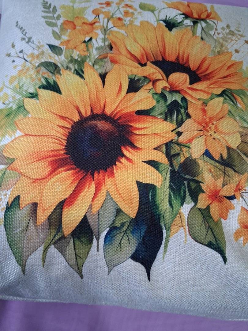 Perna Decorativa Personalizata Imitatie Canepa, culoare NATUR
