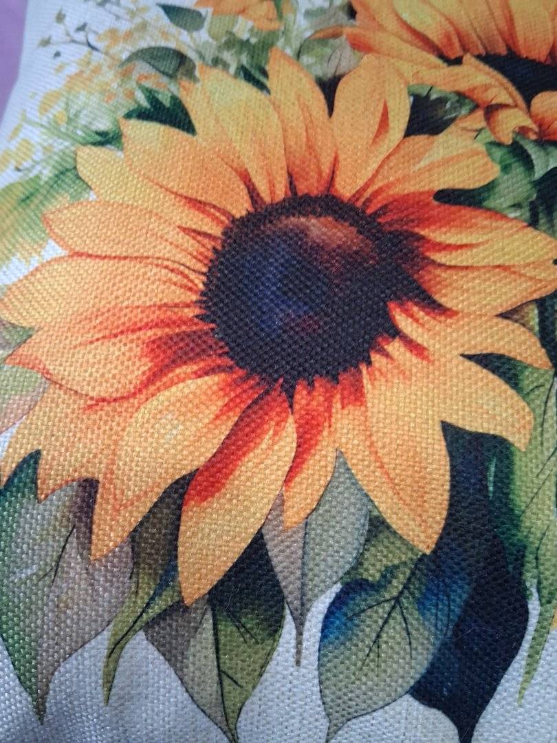 Perna Decorativa Personalizata Imitatie Canepa, culoare NATUR