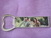 Desfacator metalic personalizat dreptunghiular „Familie...”