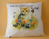 Perna decorativa personalizata cu mesaj si poza „Mesaj motivational”