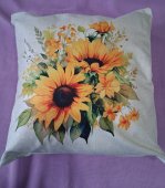 Perna Decorativa Personalizata Imitatie Canepa, culoare NATUR